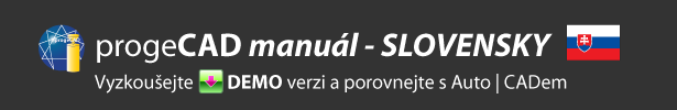 manuál progecad ke stažení ve slovenském jazyce (slovensky)